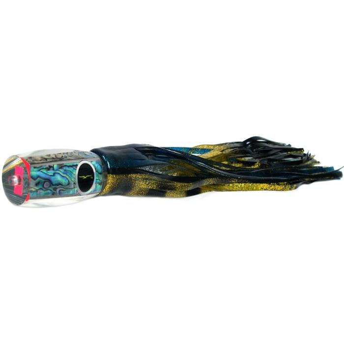 Black Bart 1656 Flat Nose Medium Heavy Tackle Lure - Yellowfin/Silver Gold Black - shopbulluna.com