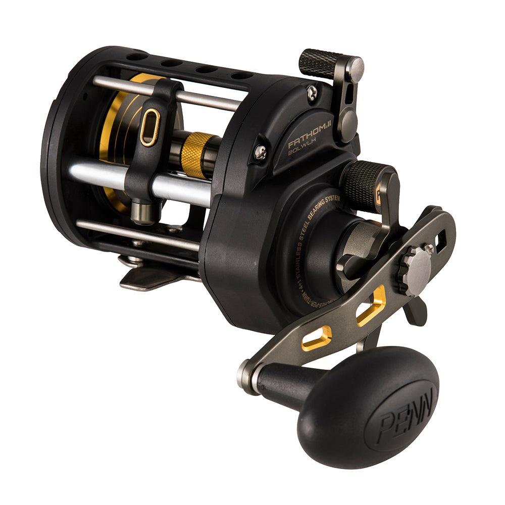 PENN FTHII20LWLH Fathom II Level Wind 20 Left Hand Reel [1481308] - shopbulluna.com