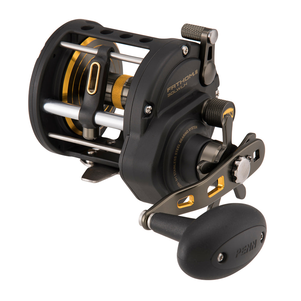 PENN FTHII30LWLH Fathom II Level Wind 30 Left Hand Reel [1481312] - shopbulluna.com