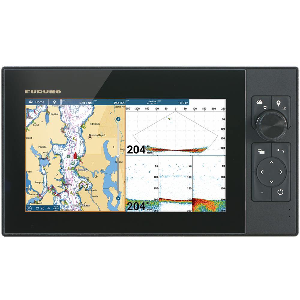 Furuno NavNet TZtouch3 9" Hybrid Control MFD w/Single Channel CHIRP Sonar [TZT9F] - shopbulluna.com