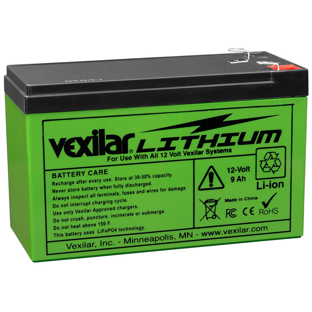 Vexilar 12V Lithium Ion Battery [V-100L] - shopbulluna.com