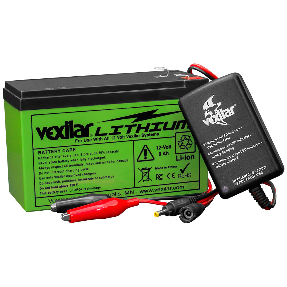 Vexilar 12V Lithium Ion Battery  Charger [V-120L] - shopbulluna.com