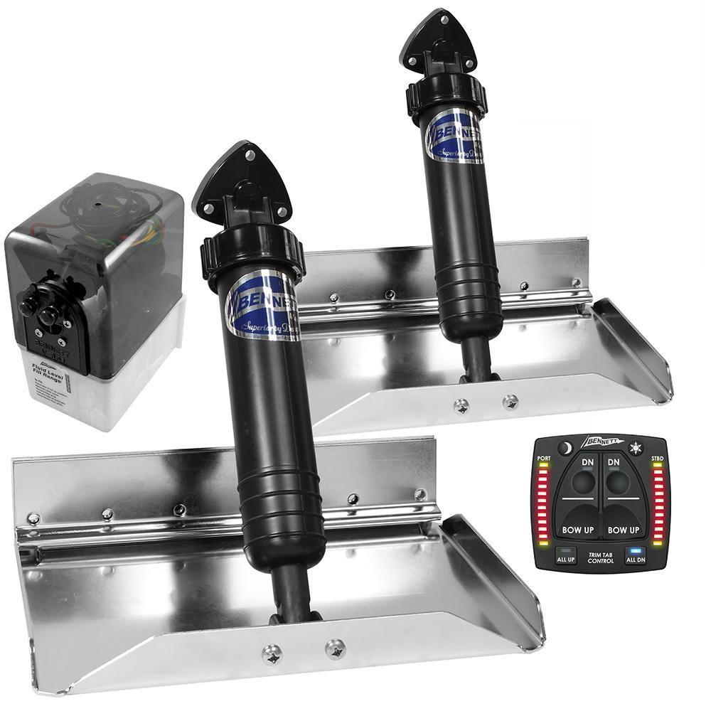 Bennett Marine 12x9 Sport Tab System w/One Box Indication [ST9OBI] - shopbulluna.com