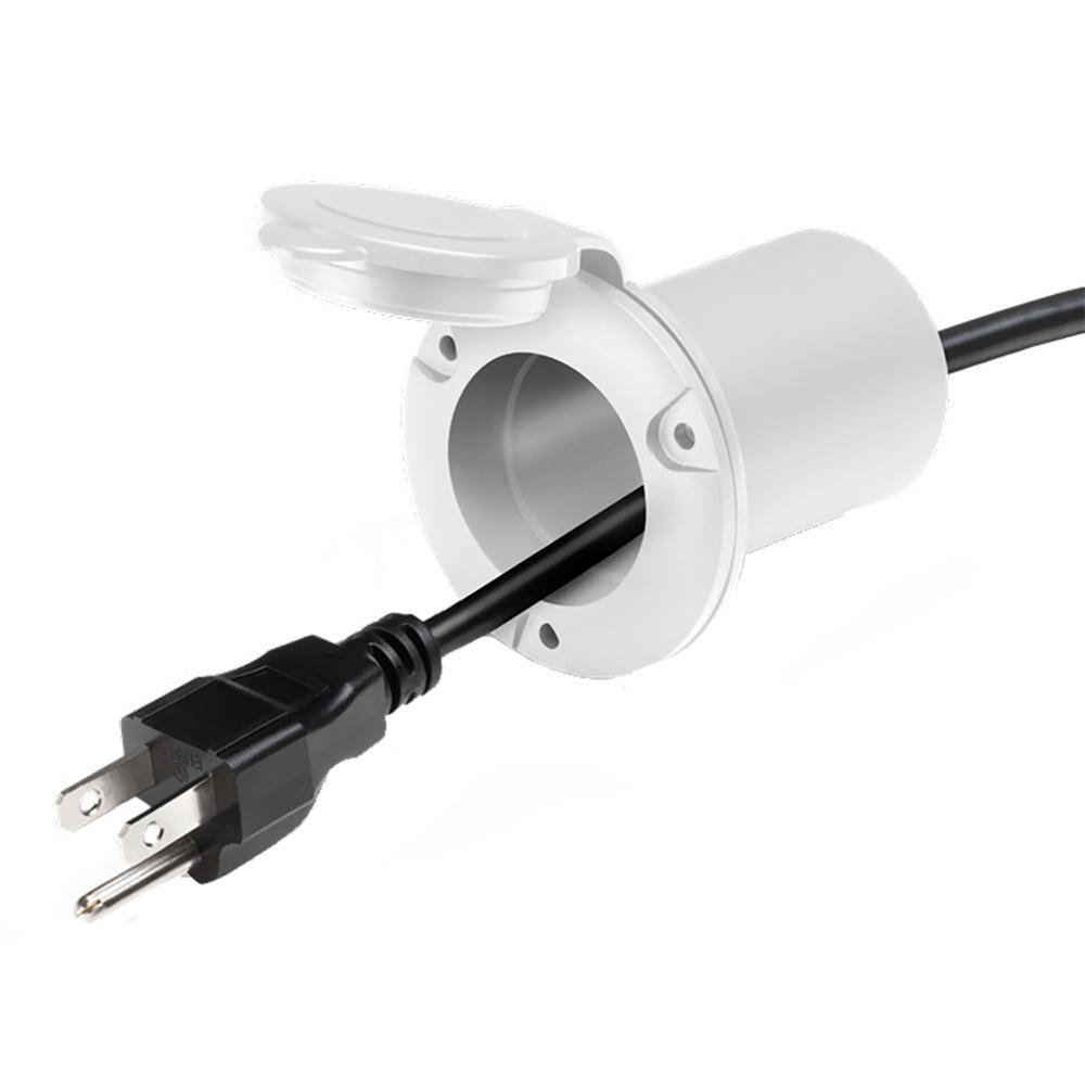 Guest AC Universal Plug Holder - White [150PHW] - shopbulluna.com