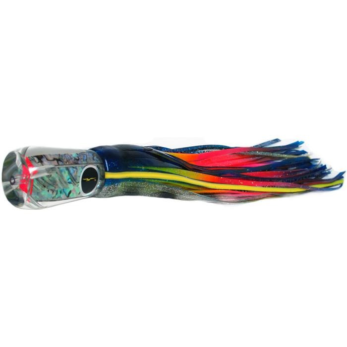 Black Bart Oz Prowler Medium Heavy Tackle Lure - Blue Yellow/Rainbow - shopbulluna.com