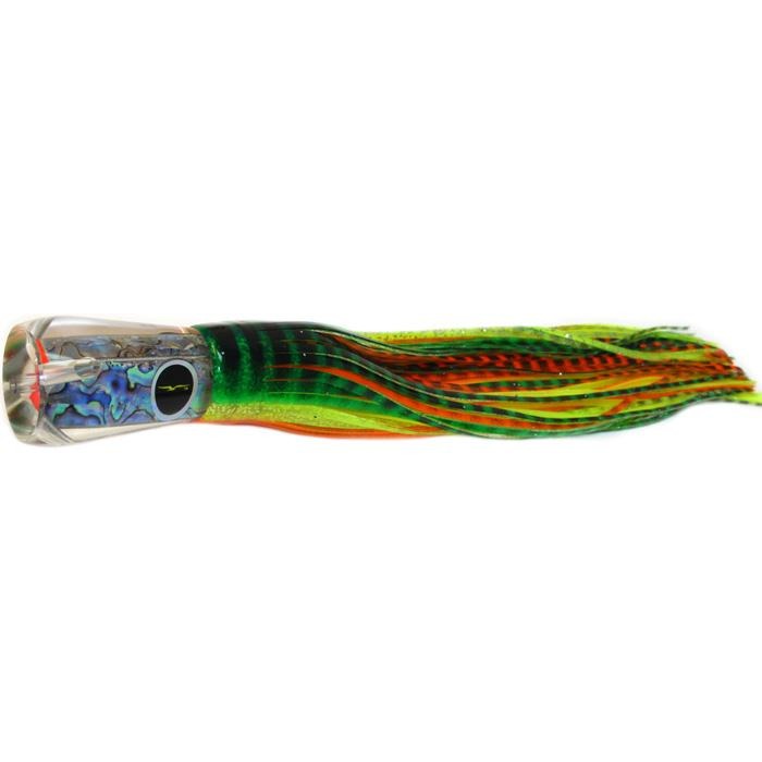 Black Bart Oz Prowler Medium Heavy Tackle Lure - Green Orange Tiger/Yellow Tiger - shopbulluna.com