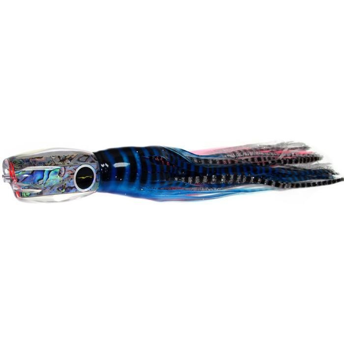 Black Bart Hawaiian Breakfast Medium Heavy Tackle Lure - Blue Pink Tiger/Silver Tiger - shopbulluna.com