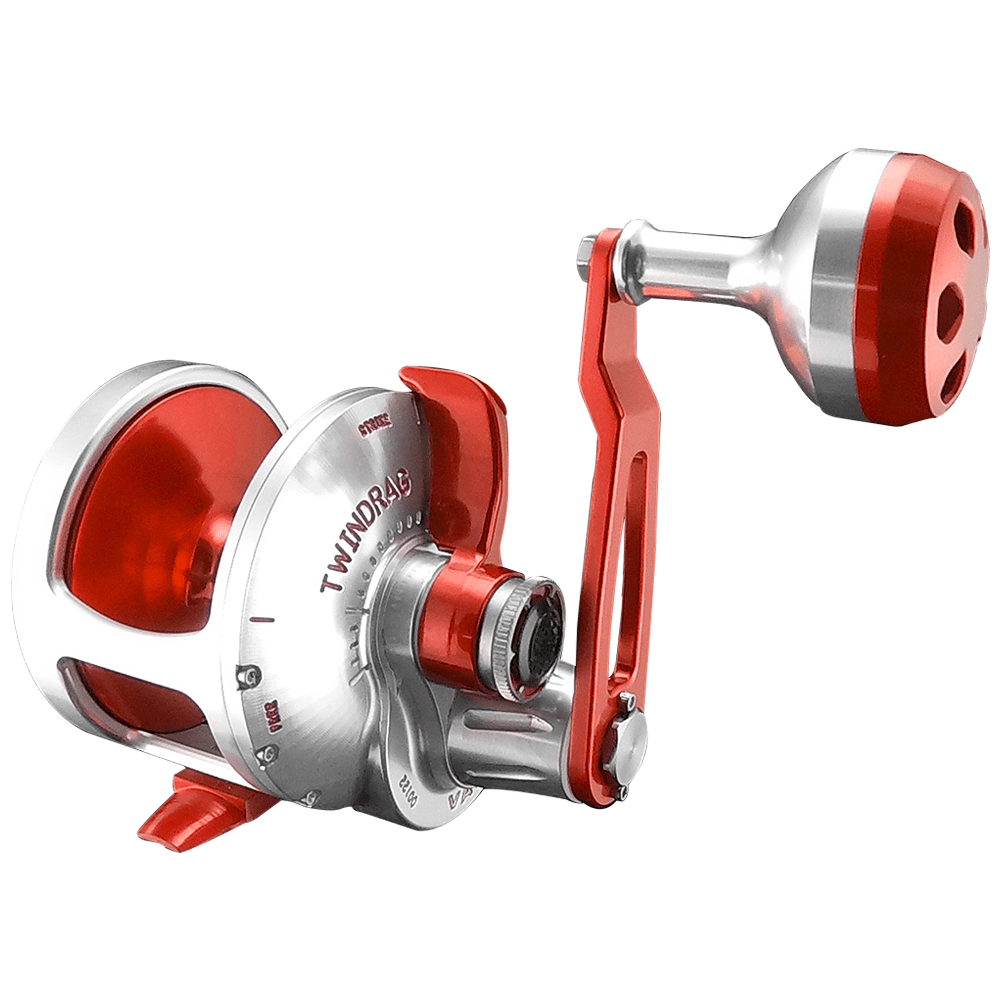 Accurate BV-600P Boss Valiant Conventional Reel - Red/Silver - shopbulluna.com