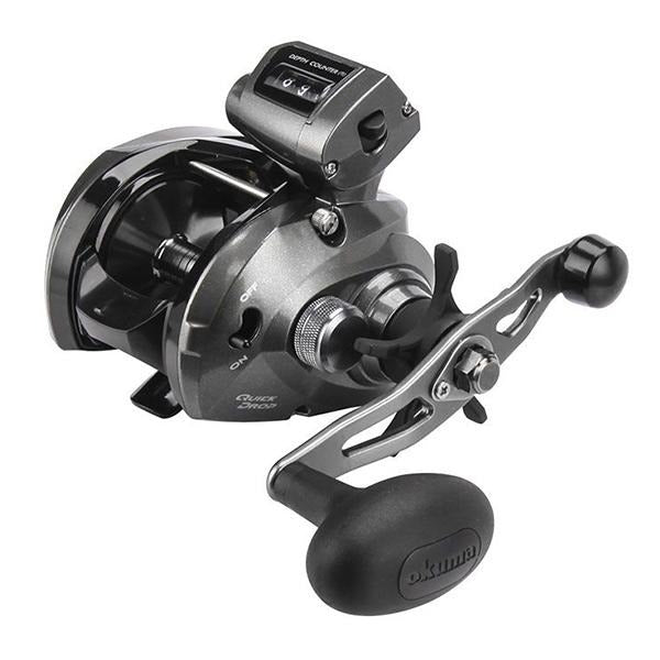 Okuma Convector 354DLX Low Profile Line Counter Baitcast Reel - Left Hand - shopbulluna.com