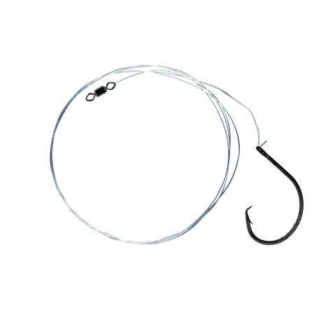 Mustad Demon Circle Fluorocarbon Rig - 3 Units - shopbulluna.com