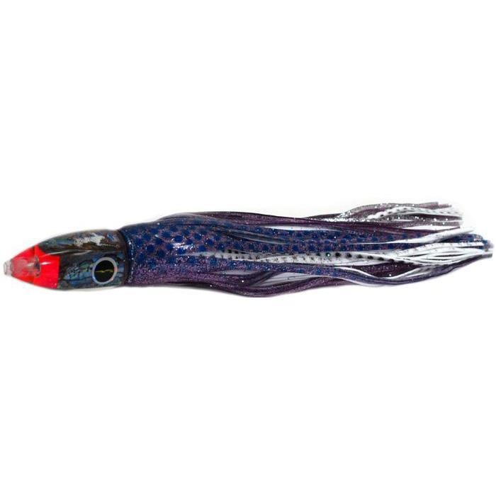 Black Bart Tuna XXX Light Tackle Lure - Purple Blue Dot/White Dot - shopbulluna.com