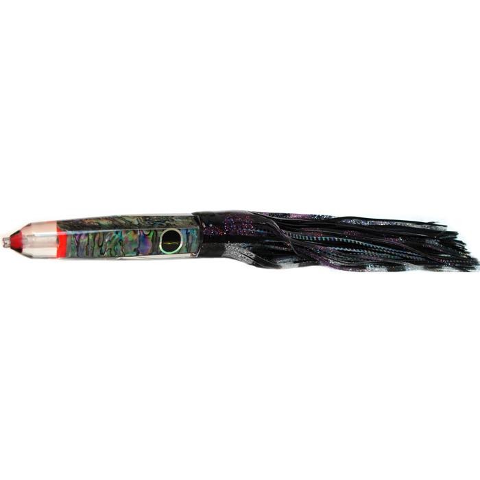 Black Bart Wahoo Candy Medium Heavy Tackle Lure - Purple/Black Dot - shopbulluna.com