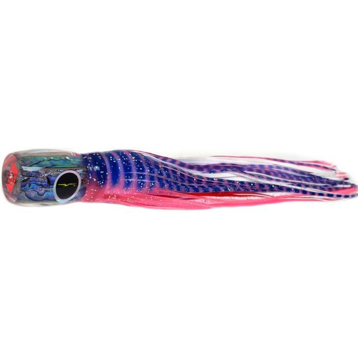 Black Bart Striper Candy Medium Heavy Tackle Lure - Pink Tiger/White - shopbulluna.com