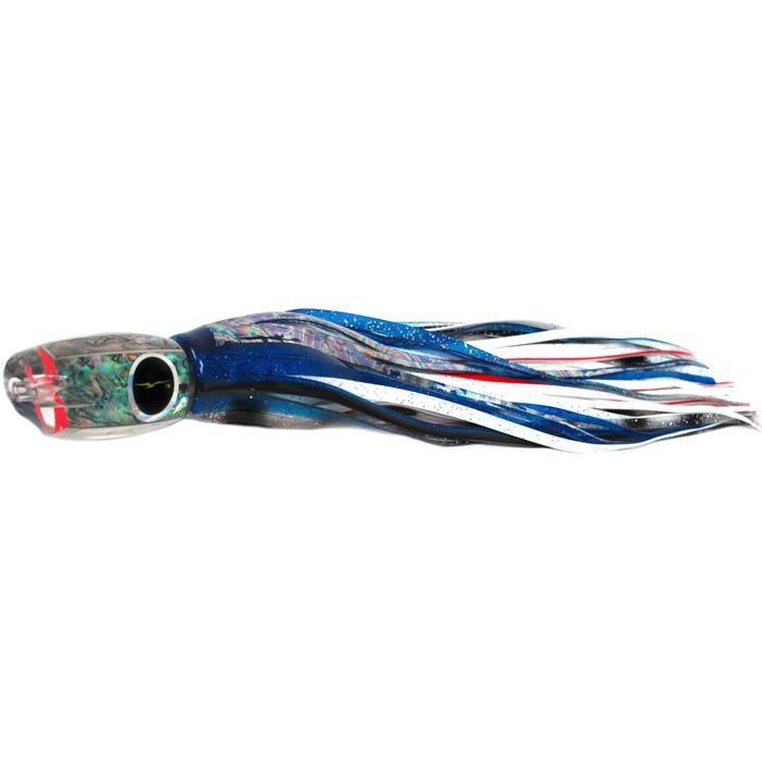 Black Bart Hot Breakfast Medium Heavy Tackle Lure - Blue/White - shopbulluna.com