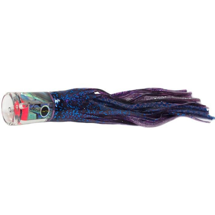 Black Bart El Squid Senior Medium Tackle Lure - Purple Fleck/Purple Blue Dot - shopbulluna.com