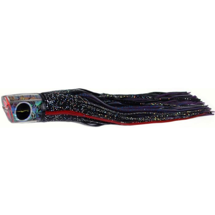 Black Bart RPP Medium Heavy Tackle Lure - Black/Purple Fleck - shopbulluna.com