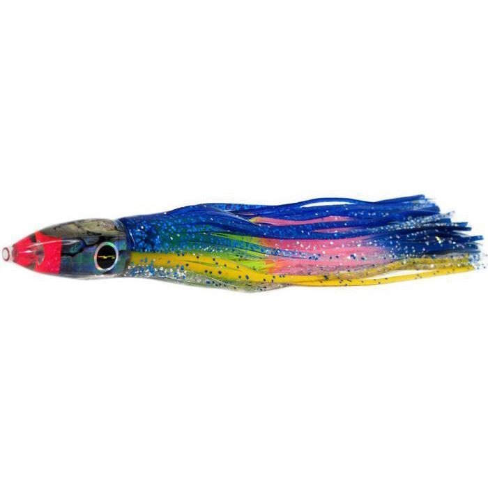 Black Bart Tuna XXX Light Tackle Lure - Blue Yellow/Rainbow - shopbulluna.com