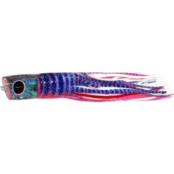 Black Bart Warrior Medium Heavy Tackle Lure - Pink Tiger/White - shopbulluna.com