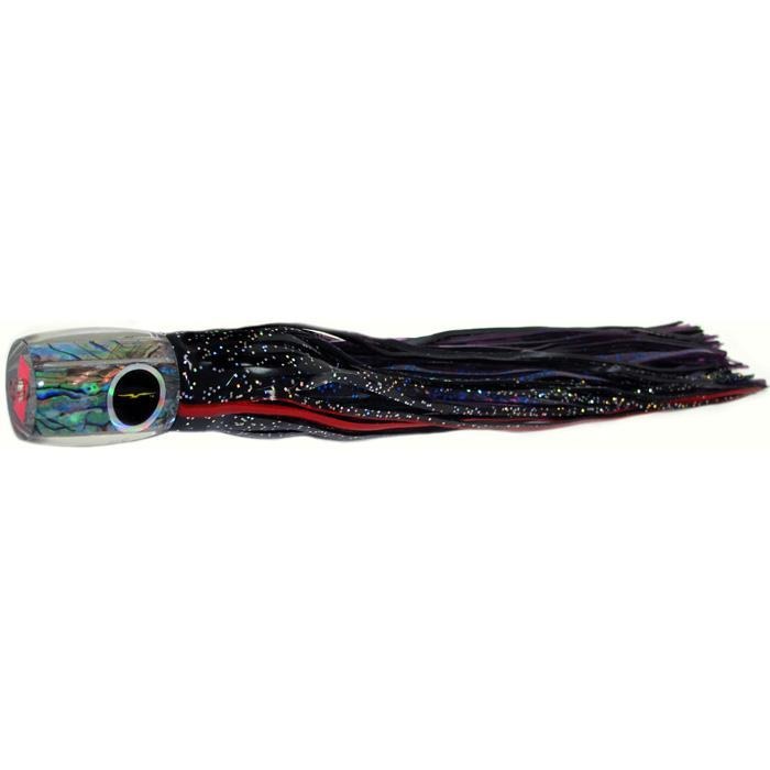 Black Bart Striper Candy Medium Heavy Tackle Lure - Black/Purple Fleck - shopbulluna.com