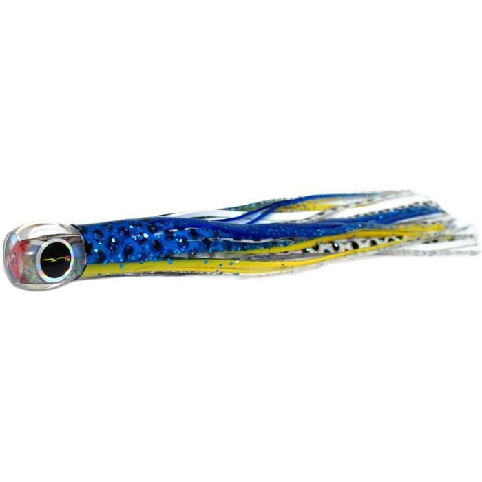 Black Bart Zen Micro Bait Lure - Blue Yellow/White Dot - shopbulluna.com