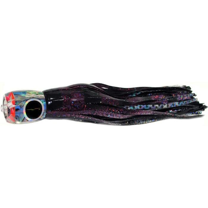 Black Bart Tahitian Prowler Medium Tackle Lure - Purple/Black Dot - shopbulluna.com