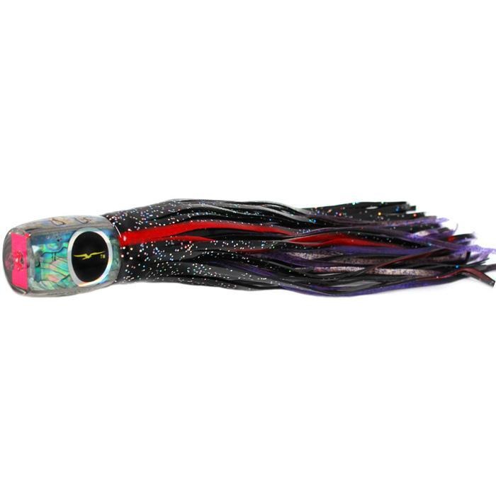 Black Bart Mahi Candy Medium Tackle Lure - Black Red/Purple Fleck - shopbulluna.com