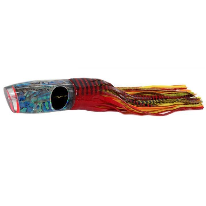 Black Bart Super Plunger Heavy Tackle Lure - Red Tiger/Yellow Tiger - shopbulluna.com