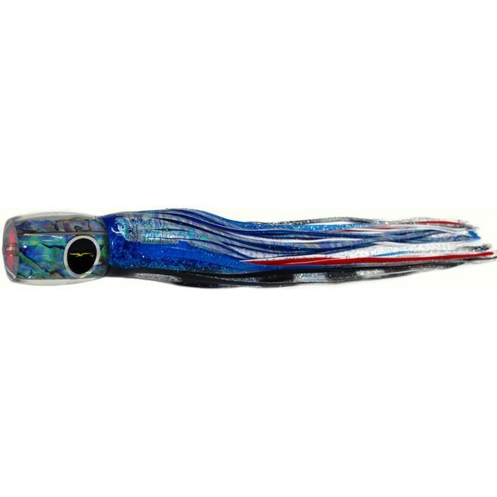 Black Bart Striper Candy Medium Heavy Tackle Lure - Blue/White - shopbulluna.com