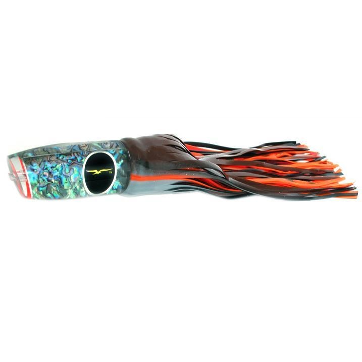 Black Bart Super Plunger Heavy Tackle Lure - Petro/Orange - shopbulluna.com