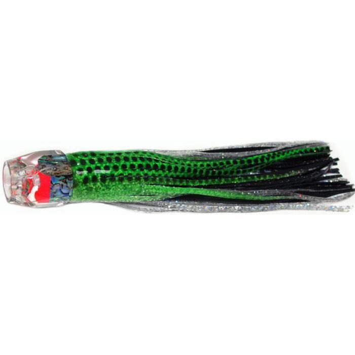 Black Bart Hex Jet Light Tackle Lure - Green Dot / Black Dot - shopbulluna.com