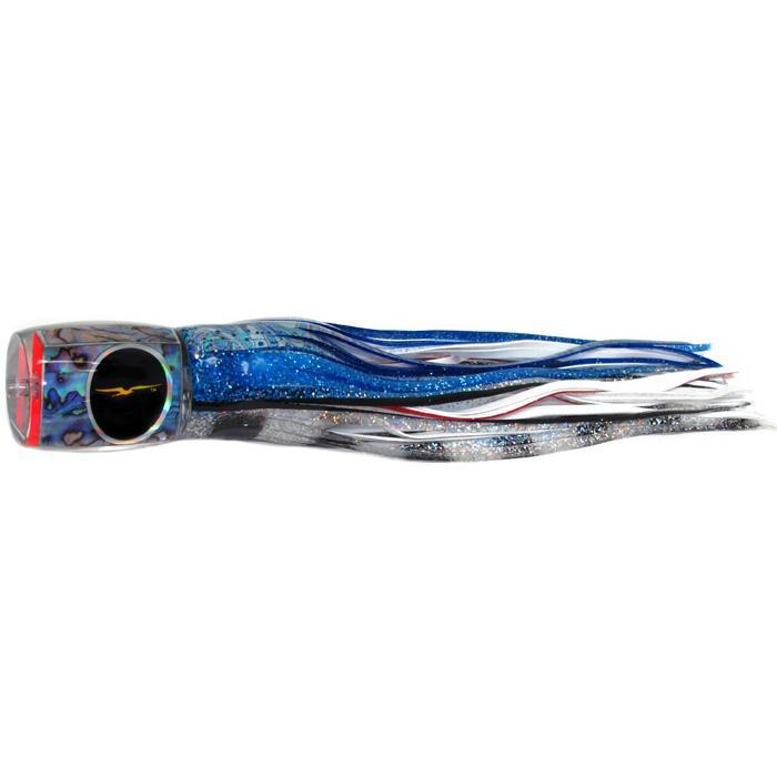 Black Bart Marlin Candy Medium Heavy Tackle Lure - Blue/White - shopbulluna.com