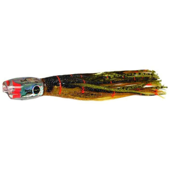 Black Bart Pelagic Breakfast Light Tackle Lure - Brown Gold Orange/Gold Dot - shopbulluna.com