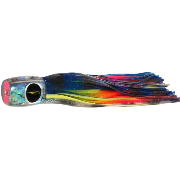 Black Bart Mahi Candy Medium Tackle Lure - Blue Yellow/Rainbow - shopbulluna.com