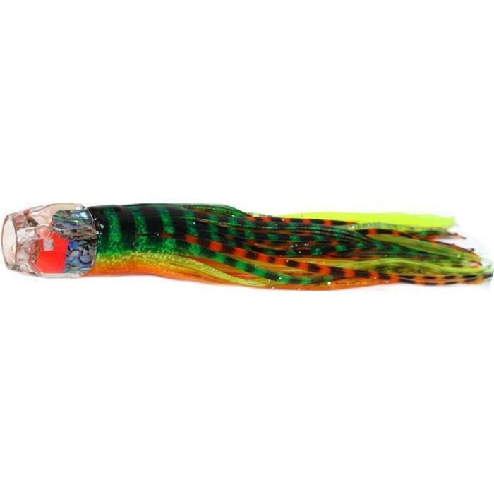 Black Bart Hex Jet Light Tackle Lure - Green Orange Tiger/Orange Yellow Tiger - shopbulluna.com