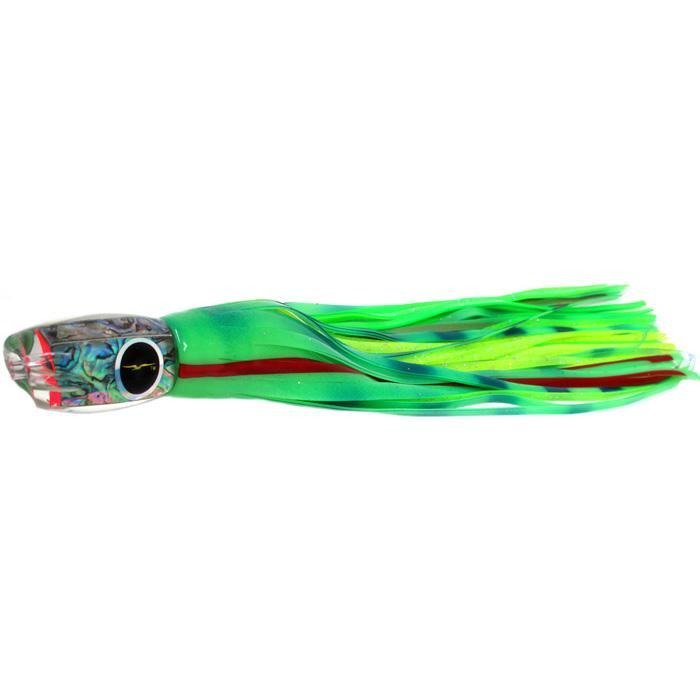 Black Bart Hot Breakfast Medium Heavy Tackle Lure - Glow/Green Chartreuse - shopbulluna.com