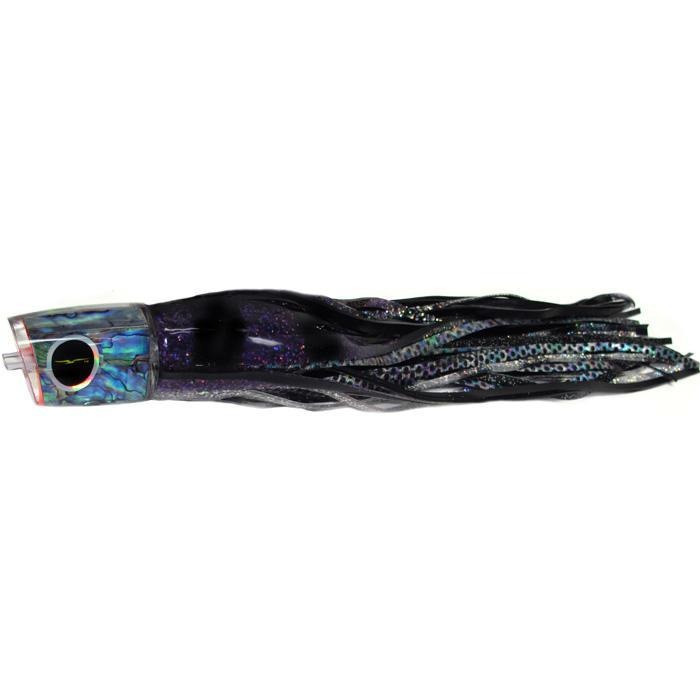 Black Bart Warrior Medium Heavy Tackle Lure - Purple/Black Dot - shopbulluna.com