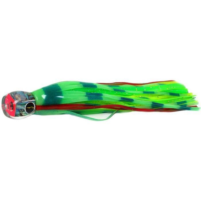 Black Bart Tuna Candy Light Tackle Lure - Glow/Green Chartreuse Dot - shopbulluna.com