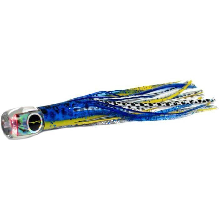 Black Bart Beast Micro Bait Lure - Blue Yellow/White Dot - shopbulluna.com