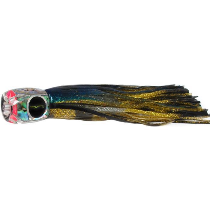 Black Bart Tahitian Prowler Medium Tackle Lure - Yellowfin/Silver Gold Black - shopbulluna.com