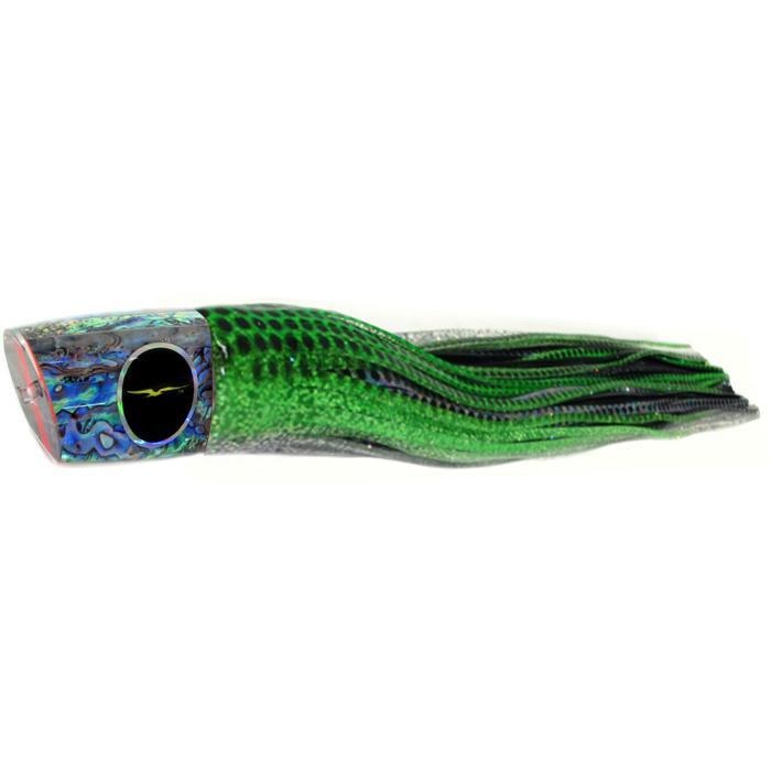 Black Bart Zulu Heavy Tackle Lure - Green Dot/Black Dot - shopbulluna.com