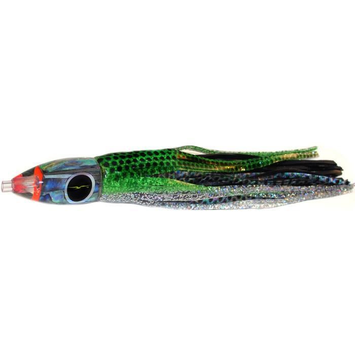 Black Bart Wicked Medium Tackle Lure - Green Dot/Black Dot - shopbulluna.com