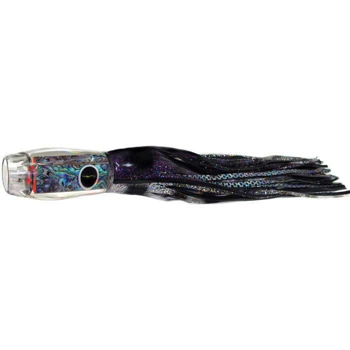 Black Bart Kona ProJet Medium Heavy Tackle Lure - Purple/Black Dot - shopbulluna.com