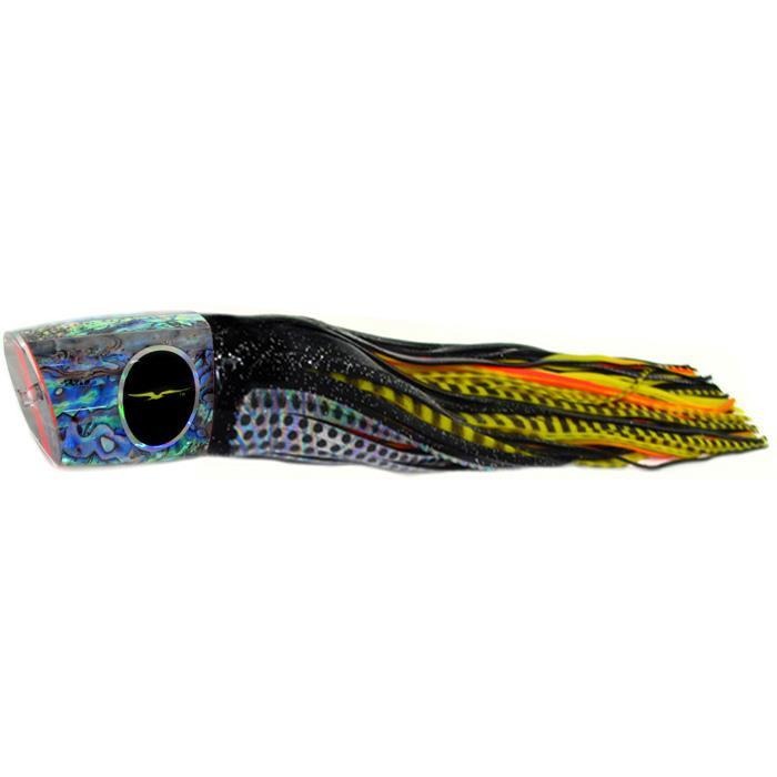 Black Bart Zulu Heavy Tackle Lure - Black Dot/Yellow Black Tiger - shopbulluna.com