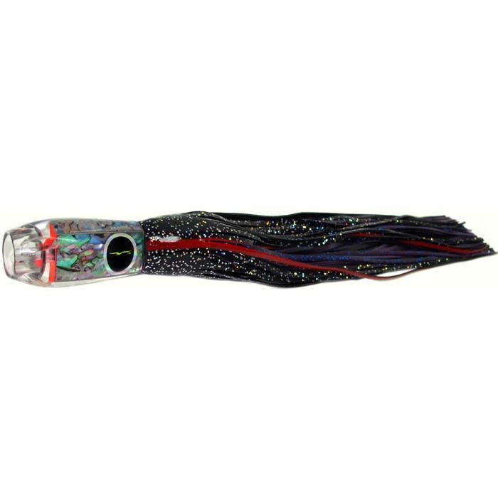 Black Bart Super ProJet Medium Heavy Tackle Lure - Black Red/Purple Fleck - shopbulluna.com