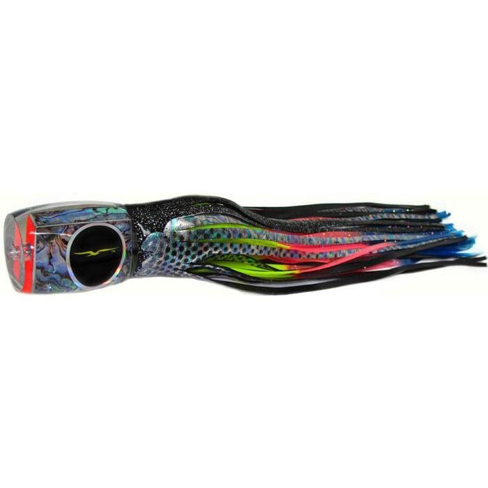 Black Bart Marlin Candy Medium Heavy Tackle Lure - Black Dot/Rainbow - shopbulluna.com