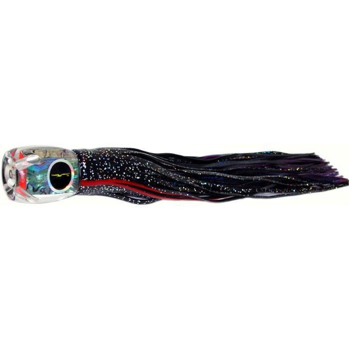 Black Bart Saint Thomas Prowler Medium Heavy Tackle Lure - Black Red/Purple Fleck - shopbulluna.com