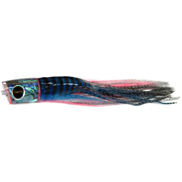 Black Bart Warrior Medium Heavy Tackle Lure - Blue Pink Tiger/Silver Tiger - shopbulluna.com