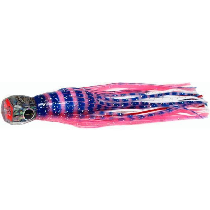 Black Bart Tuna Candy Light Tackle Lure - Pink Tiger/White - shopbulluna.com