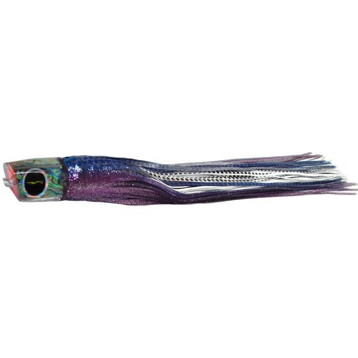 Black Bart RPP Medium Heavy Tackle Lure - Purple Blue Dot/White Dot - shopbulluna.com