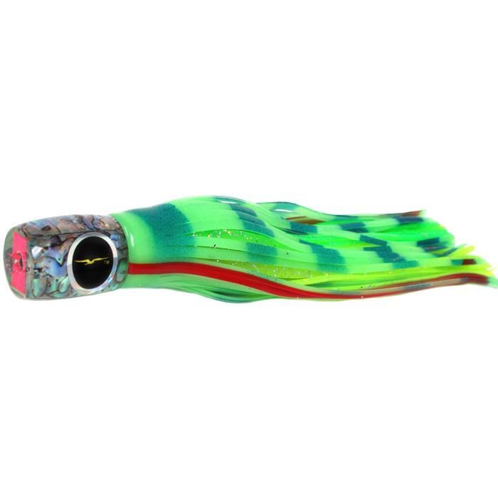 Black Bart Mahi Candy Medium Tackle Lure - Glow/Green Chartreuse - shopbulluna.com